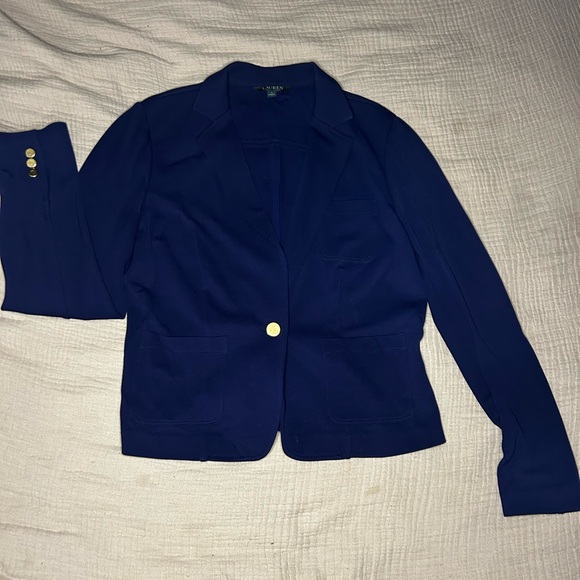 Ralph Lauren Classic Blue Blazer - Picture 1 of 3
